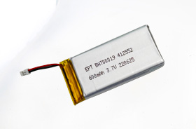 3.7V 412552 600mAh 電子通訊設備聚合物鋰電池